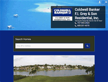 Tablet Screenshot of coldwellbankerfigreyresidential.com